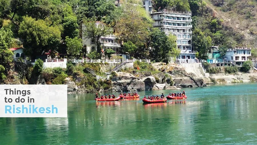 best rafting places in rishikesh
