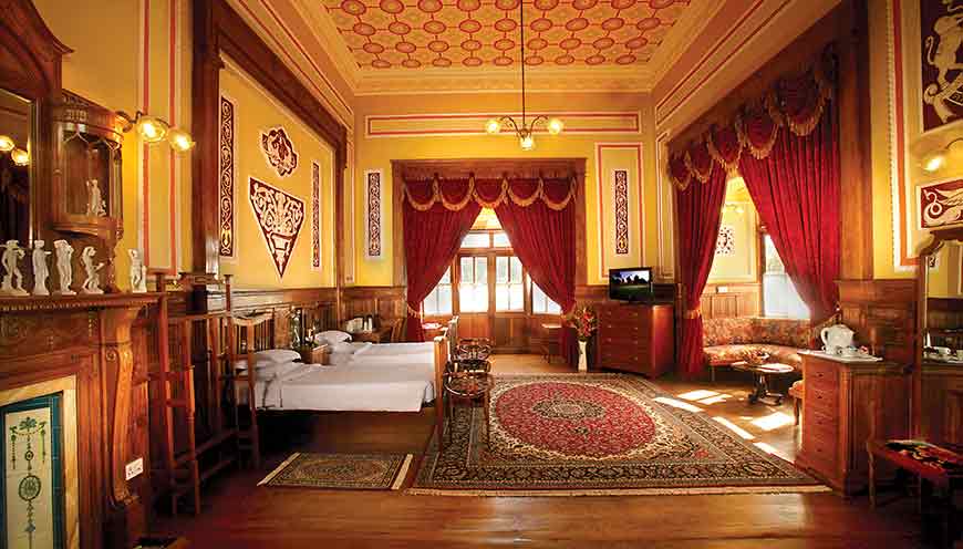 WelcomHeritage Fernhills Royal Palace Executive suite.
