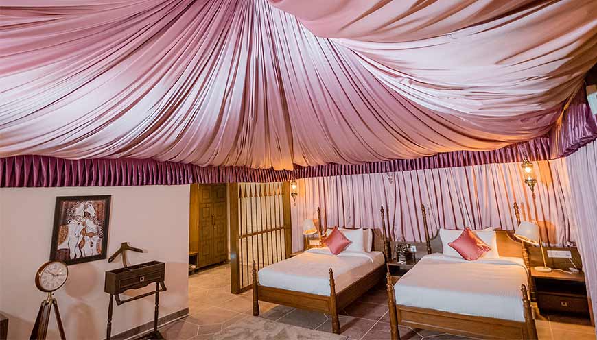 WelcomHeritage Tadoba Vanya Vilas Resort & Spa- Luxury tents